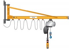 Professional tips of how to install wall mounted jib crane